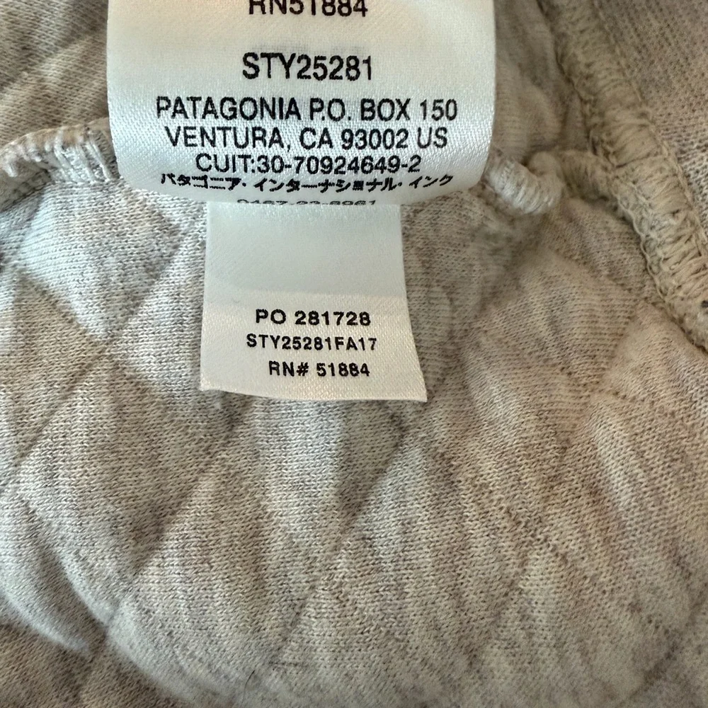 Patagonia Women’s Organic Cotton Quilt Snap-T Pullover Medium - Picture 4 of 4
